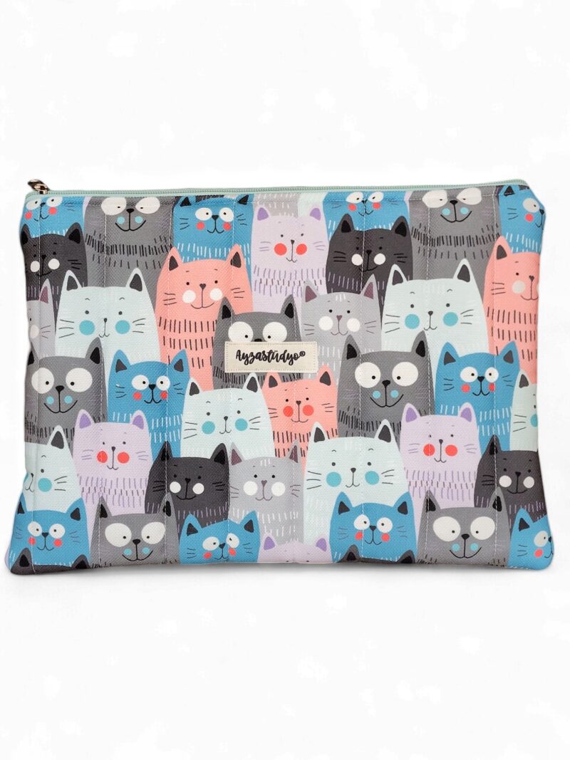 10-12" iPad/Tablet Sleeve - Night Cats | Ayza Stüdyo - Image 2