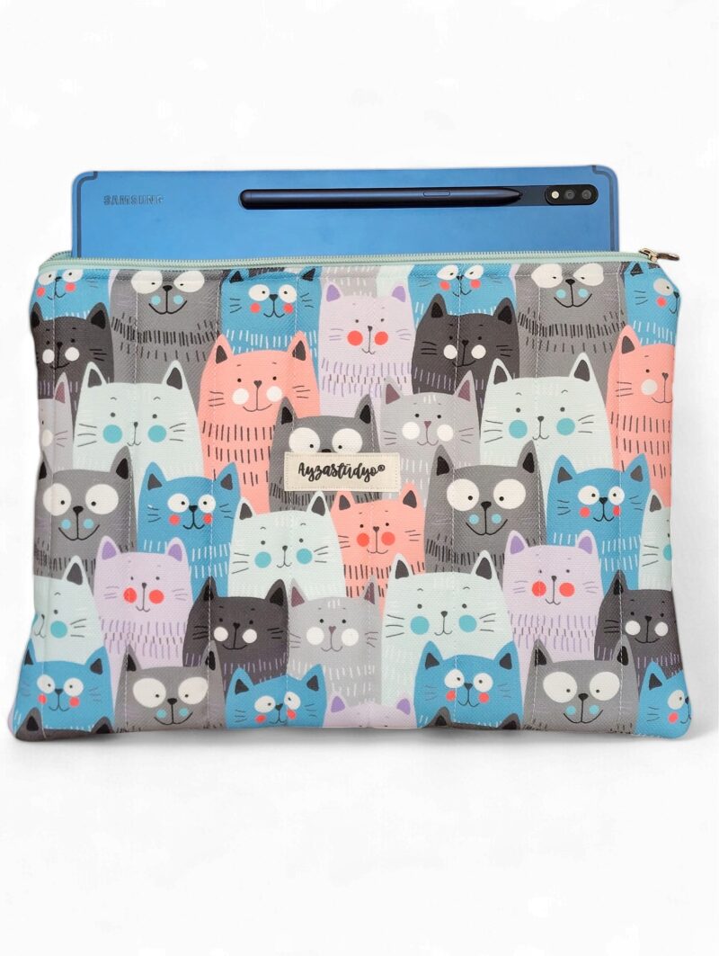 10-12" iPad/Tablet Sleeve - Night Cats | Ayza Stüdyo