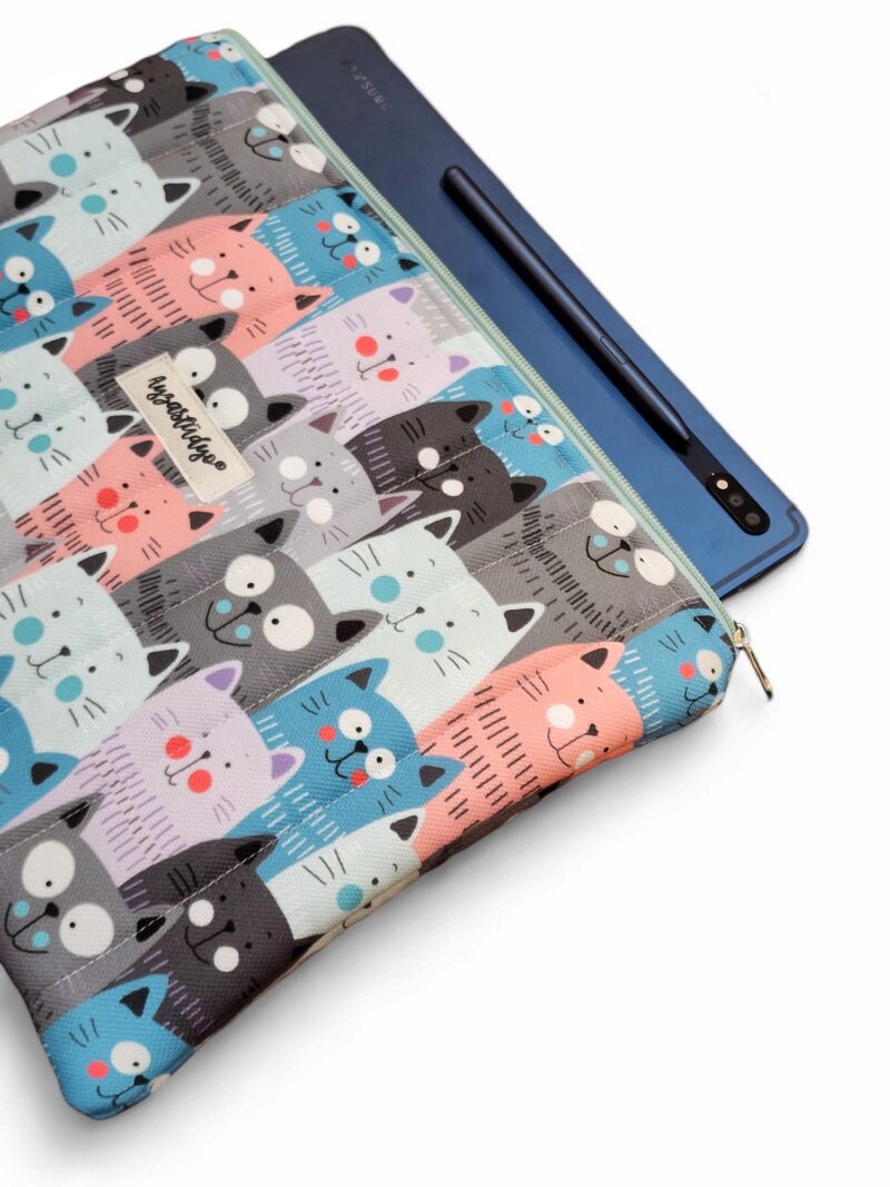 10-12" iPad/Tablet Sleeve - Night Cats | Ayza Stüdyo - Image 3