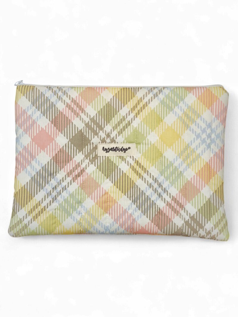 10-12" iPad/Tablet Sleeve - Gingham | Ayza Stüdyo - Image 3