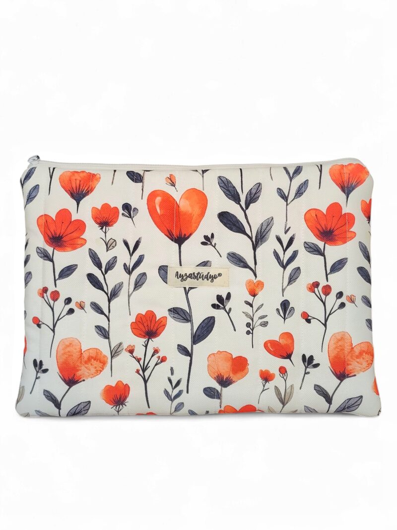 10-12" iPad/Tablet Sleeve - Poppies | Ayza Stüdyo - Image 2