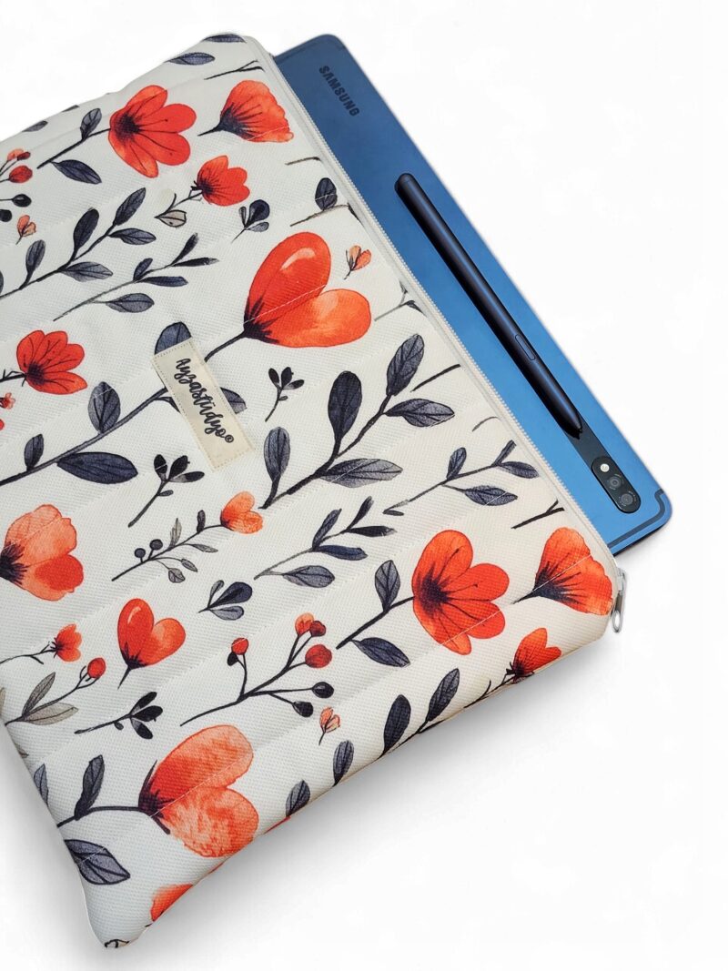 10-12" iPad/Tablet Sleeve - Poppies | Ayza Stüdyo - Image 3