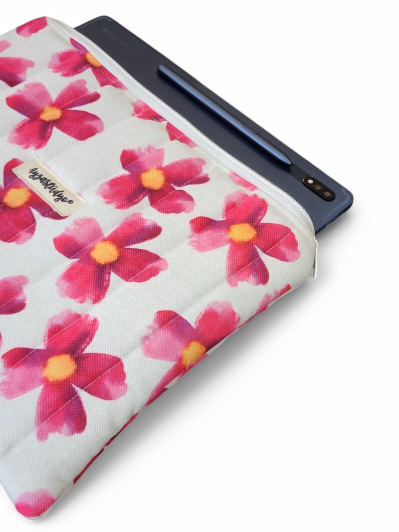 10-12" iPad/Tablet Sleeve - Fan Flowers | Ayza Stüdyo - Image 2