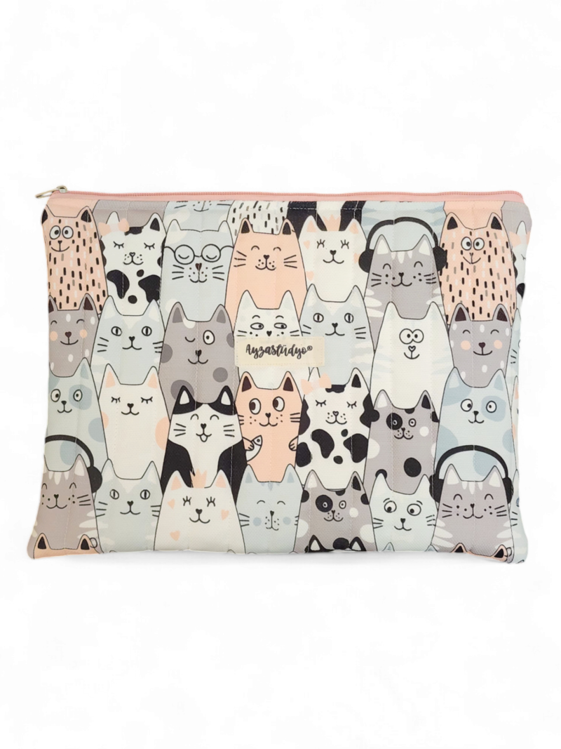 10-12" iPad/Tablet Sleeve - Cute Cats | Ayza Stüdyo - Image 3