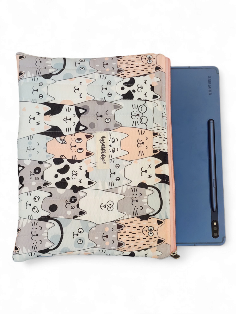 10-12" iPad/Tablet Sleeve - Cute Cats | Ayza Stüdyo - Image 4