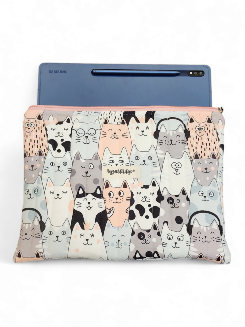 10-12" iPad/Tablet Sleeve - Cute Cats | Ayza Stüdyo