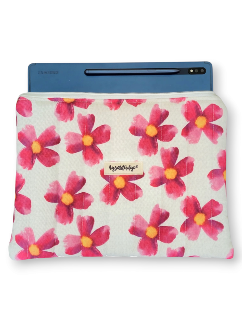 10-12" iPad/Tablet Sleeve - Fan Flowers | Ayza Stüdyo