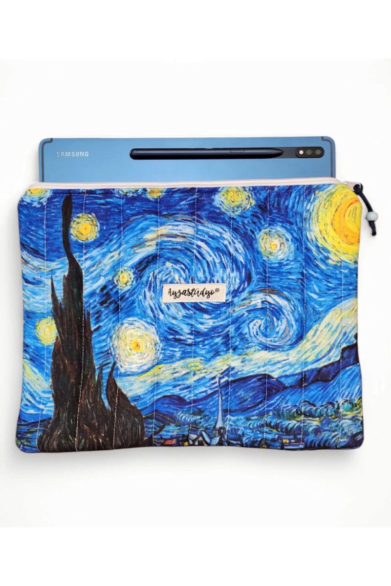 Puffy iPad/Tablet Sleeve - The Starry Night | Ayza Stüdyo - Image 2