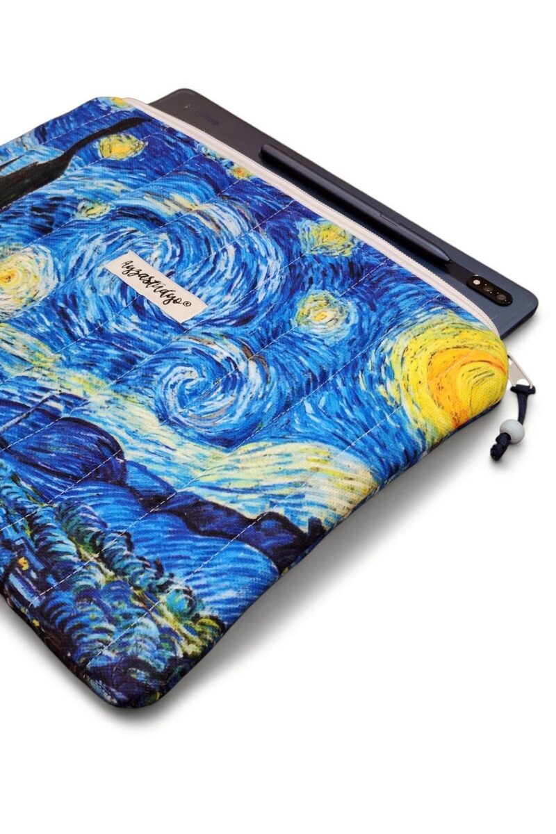 Puffy iPad/Tablet Sleeve - The Starry Night | Ayza Stüdyo - Image 3