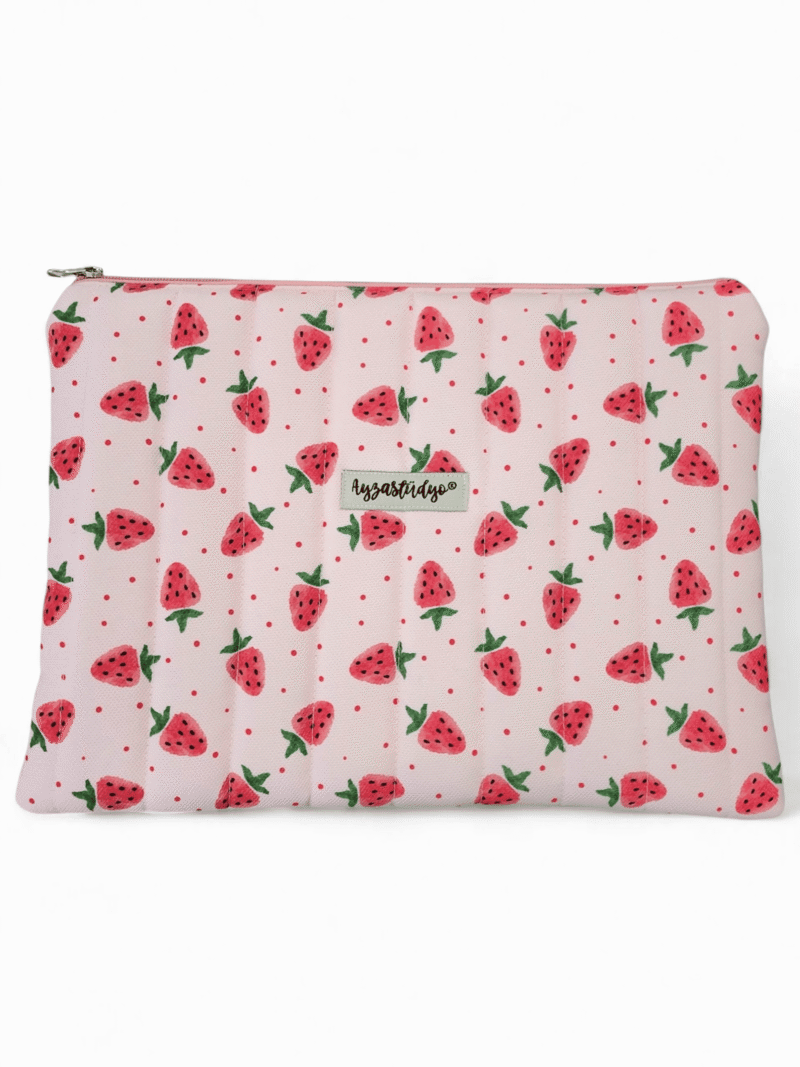 Puffy iPad/Tablet Sleeve - Sweet Strawberry | Ayza Stüdyo - Image 4