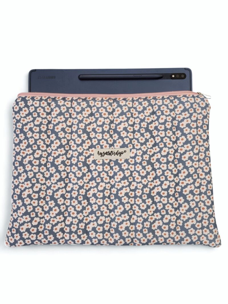 Puffy iPad/Tablet Sleeve - Tiny Blooms | Ayza Stüdyo - Image 2